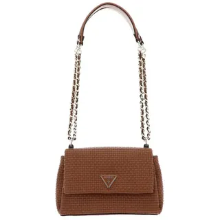 GUESS Umhängetasche Etel Convertible Xbody Flap Cognac