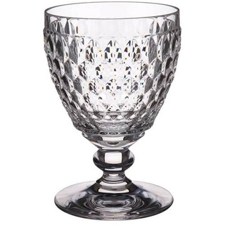 4er Set Villeroy & Boch Weißweinglas Boston 125 ml Kristall, Kristalloptik Transparent Klar