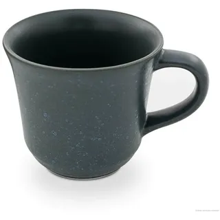 Bunzlauer Keramik Becher Bunzlauer Keramik 500ml Becher Ø11,2cm bauchig,geschwungen,hoch ZIELON, Keramik grün