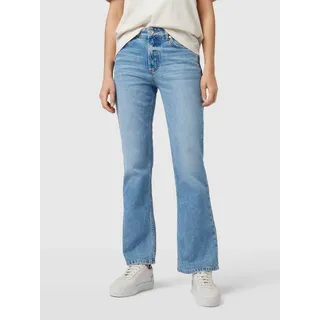 Flared Fit Jeans im 5-Pocket-Design Modell 'KIRUNA', Jeansblau, 27/32