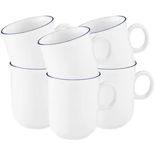 SELTMANN WEIDEN Henkelbecher 0,25 l Blau 6 St.