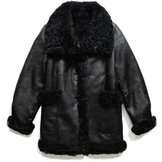 Just things we like Wintermantel MIO Reversible Shearling Coat schwarz L