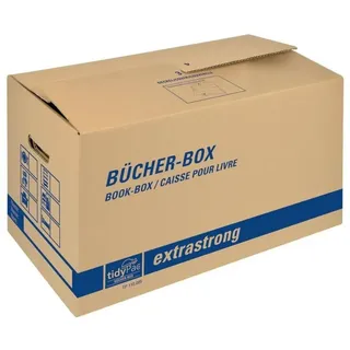 tidyPac® Umzugskarton Bücher-Box 58,0 x 30,0 x 33,5 cm inkl. 5 St.