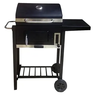 Grillstar Holzkohlegrill Boston  (Grillfläche  (B x T): 45 x 32 cm, Schwarz)