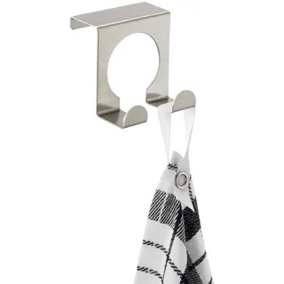Wenko Handtuchhalter Tür-Doppelhaken Edelstahl