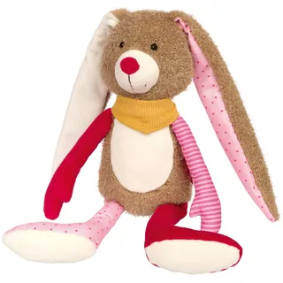 Sigikid Hase Patchwork Sweety 11 cm Beige