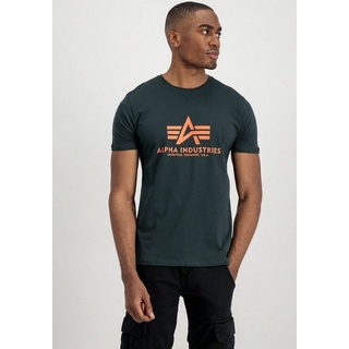 Alpha Industries T-Shirt Basic T-Shirt grün