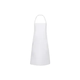 Karlowsky Fashion Karlowsky Basic Latzschürze 75 x 100 cm BLS 3 PURE 65% Polyester/35% Baumwolle, weiß