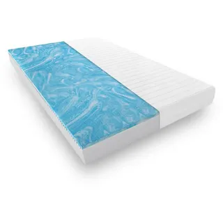 Gelschaummatratze Gelschaummatratze Höhe 15cm, Härtegrad H2/H3, Allergikerfreundlich, Schlaftroll, 15 cm hoch, 90x200cm, 140x200cm und weiteren Größen erhältlich 90 cm x 200 cm x 15 cm