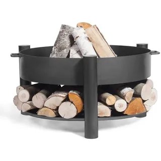 Cook King Feuerschale Montana Ø 80 cm Schwarz