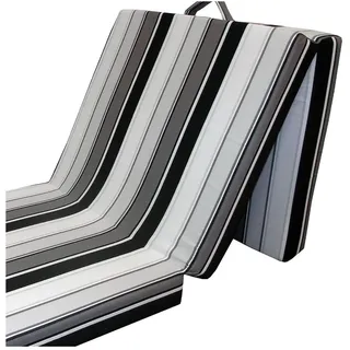 VitaliSpa Klappmatratze 70 x 190 cm H2 Baumwolle/Polyester/Wolle