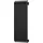 Designheizkörper 1200 450 917 schwarz Ventilposition