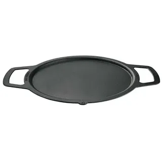 Solo Stove Gusseisen-Plancha für Feuerschale Bonfire und Yukon | Grillplatte für Feuerstelle, Umbau von Feuerstelle zu Grill, Zubehör für Outdoor Feuerschale, Kochoberfläche: Ø 45 cm, 7,7 kg