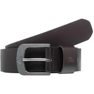QUIKSILVER Herrengürtel Leder Braun 113