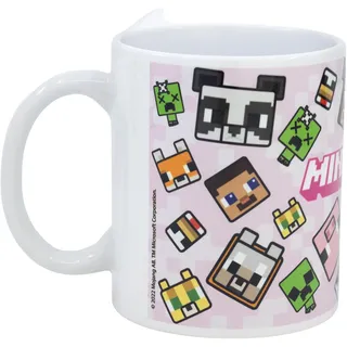 Minecraft Girl Sublimationstasse aus Keramik, 325 ml, in Geschenkbox