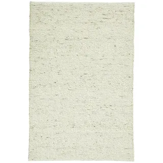 Linea Natura Handwebteppich, Beige, Textil, Uni, rechteckig, 170x230 cm, für Fußbodenheizung geeignet, beidseitig verwendbar, Teppiche & Böden, Teppiche, Moderne Teppiche