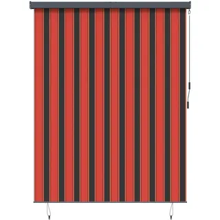vidaXL Rollo 200 x 250 cm Orange/Braun