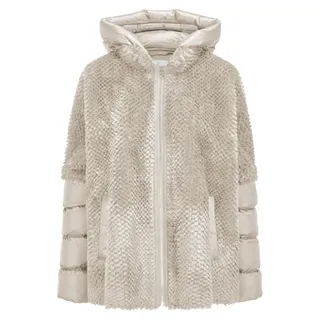 Milestone MSWega Damen Jacke - Creme – Größe 40 - Creme - 40