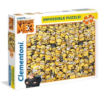 Clementoni® Puzzle Despicable Me 3 Minions 1000 Teile Puzzle, 1000 Puzzleteile, Made in Europe bunt