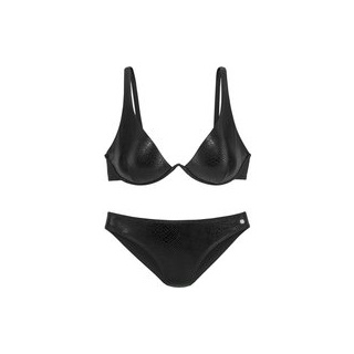 JETTE Bügel-Bikini Damen schwarz Gr.38 Cup B