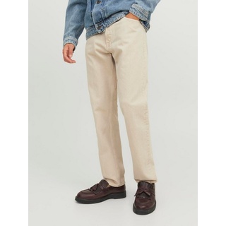 JACK & JONES Jeans im 5-Pocket-Design Modell 'CHRIS', Cooper' - Beige,Braun - 29