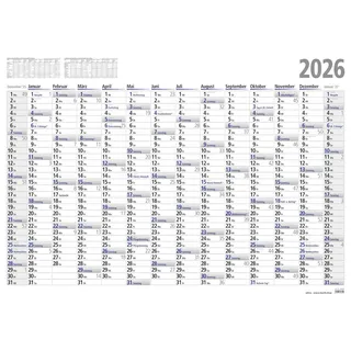 Adina Plakatkalender Wandkalender 2026 A0 119x84cm