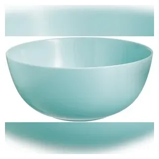 6x Luminarc Schale DIWALI mit 2.1l. Ø 21cm. Farbe: mint. Opalglas