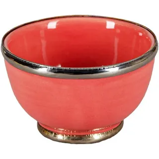 Marrakesch Orient & Mediterran Interior Dipschale Orientalische Schale Dipschale Cariba Rosa, Keramik, (1-tlg), Handarbeit rosa