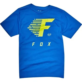 FOX T-Shirt Junior Fade To Track, Blue, Größe YL