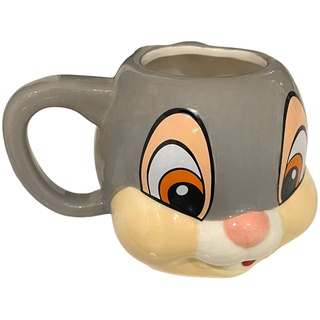 Thumper Rabbit 3D Head Disney Bambi Heißgetränke Tee Kaffee heiße Schokolade 450 ml Tasse Tasse
