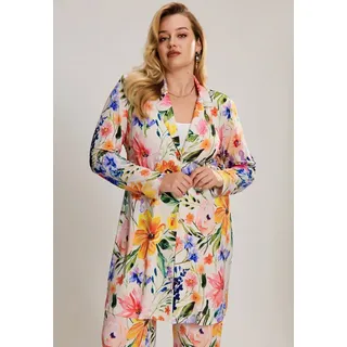 YOEK Jackenblazer Damen Blazer mit Druck bunt 42/44