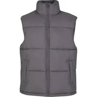 URBAN CLASSICS Basic Puffer Vest Cloudgrau L