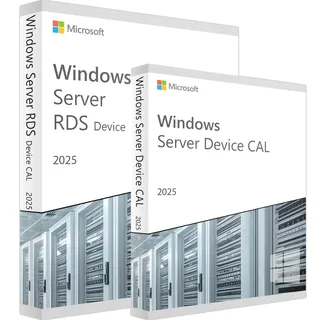 Microsoft RDS 5 Device CALs + 5 Device Zugriffslizenz 2025 jetzt erhältlich b...
