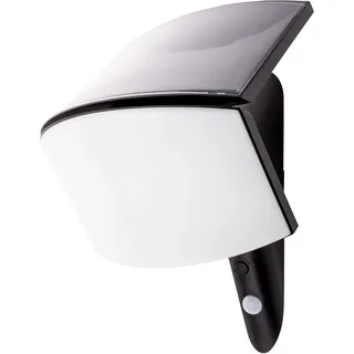 REV Ritter Solarleuchte LED 3W 250lm mit Bewegungsmelder anthrazit