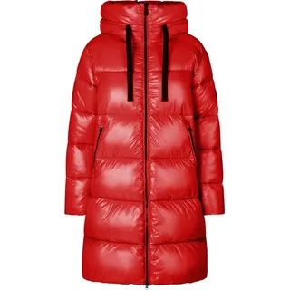 SAVE THE DUCK Outdoorjacke Isabel Elegante Damenjacke mit glänzender Oberfläche, tierfreier Wattierung 40