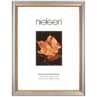 Nielsen Bilderrahmen, Silber, Holz, rechteckig, 20x30 cm, Bilderrahmen, Bilderrahmen