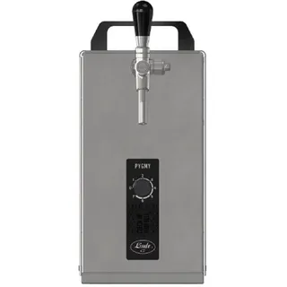 ich-zapfe Zapfanlage, Bierkoffer, Bierzapfanlage, Durchlaufkühler PYGMY 25 1-leitig Trockenkühler, 30 Liter/h, Green Line