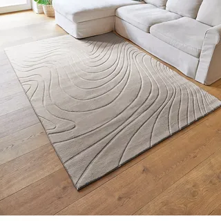 Andiamo Dale Kurzflorteppich 160 x 230 cm Greige