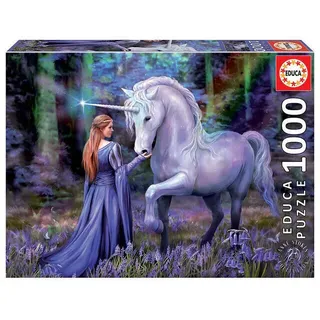 Puzzle 1000 elementów. Anne Stokes. Las kwitnących dzwonków