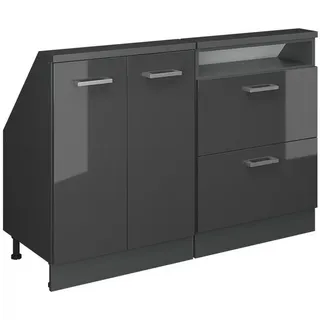 Vicco Kommode Rion 120 x 83,8 x 46 cm Anthrazit