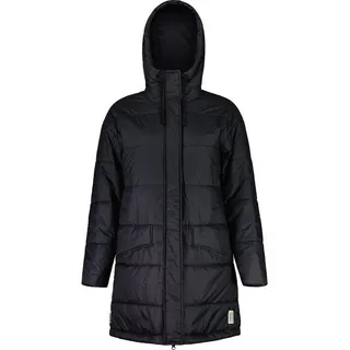 Maloja Wintermantel FossanM Urban Puffer Coat (PrimaLoft® BIO133, winddicht) schwarz Damen schwarz L