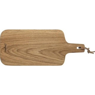 Costa Nova Oak Wood Boards Holzbrett rechteckig, mit Griff, Länge: 420 mm, Schneidebrett