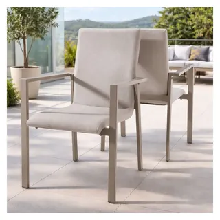 Destiny Gartensessel TORINO 56 x 66 x 90 cm braun 2 St.