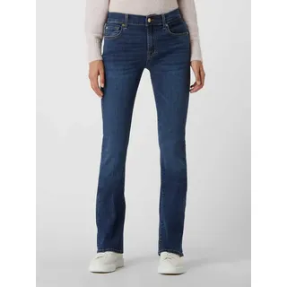 Bootcut Jeans mit Lyocell-Anteil, Blau, 24