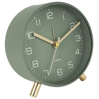 Karlsson Uhr Wecker Lofty Mattgrün