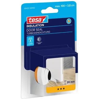 Tesa Zugluftstopper 100 x 3,8 cm Weiß