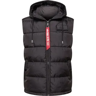 Alpha Industries Hooded Puffer Vest FD Schwarz XXL