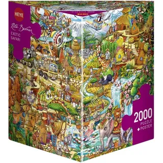 Heye Exotic Safari Puzzle 2000 Teile