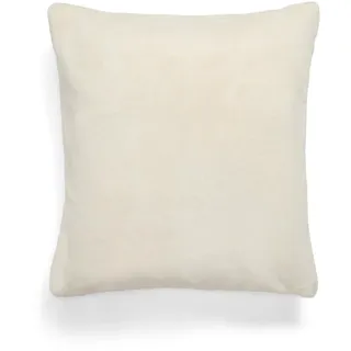ESSENZA Dekokissen Furry Vanille, 50x50 cm - 100% Polyester - Uni