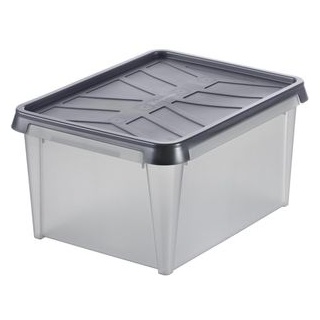 Smartstore Aufbewahrungsbox Dry 31, 33Liter, mit Deckel, Kunststoff, 50 x 31 x 24cm